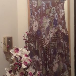 MID KNEE SKIRT WITH Frisch's A ROUND